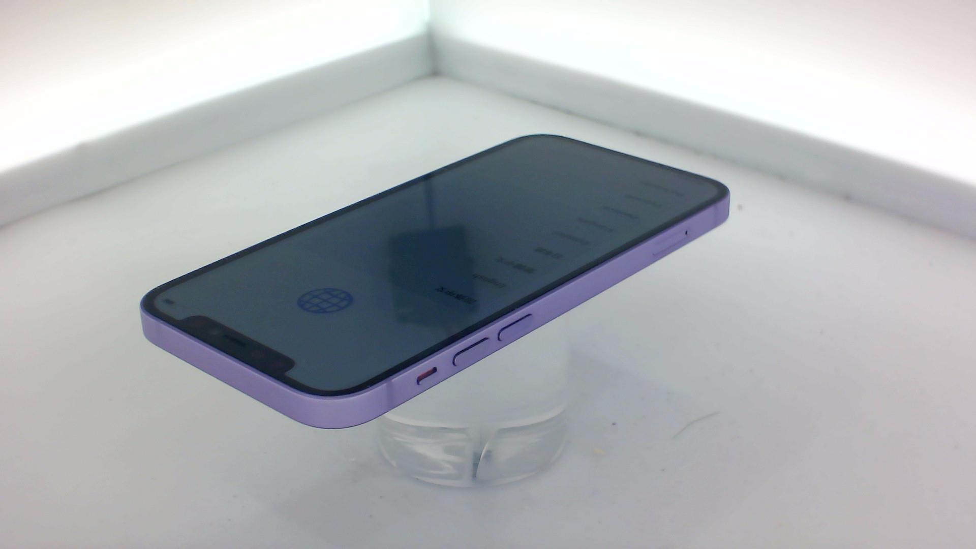 苹果【iPhone 12】5G全网通 紫色 256G 国行 9成新 