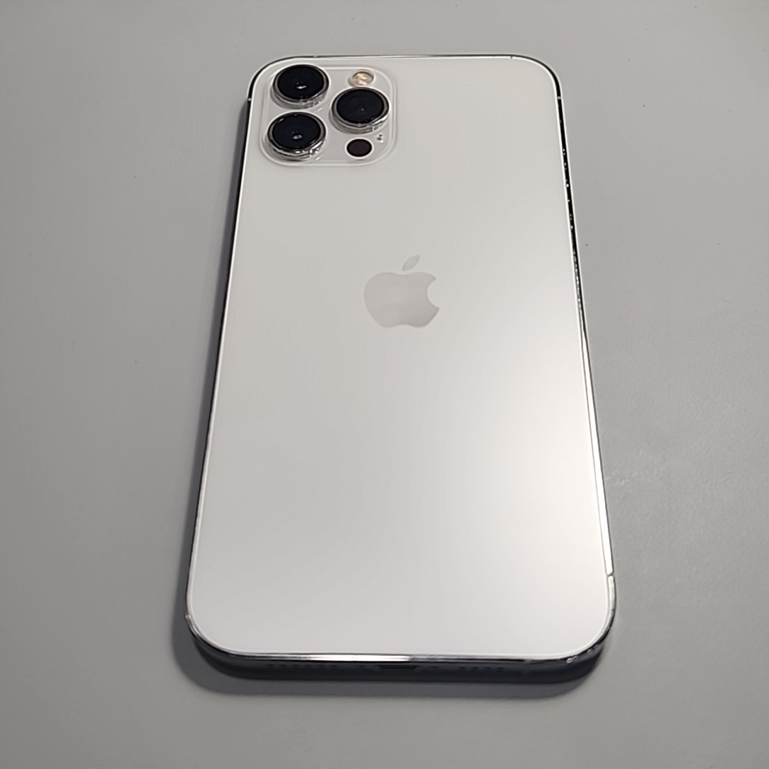 苹果【iPhone 12 Pro Max】5G全网通 银色 128G 国行 8成新 