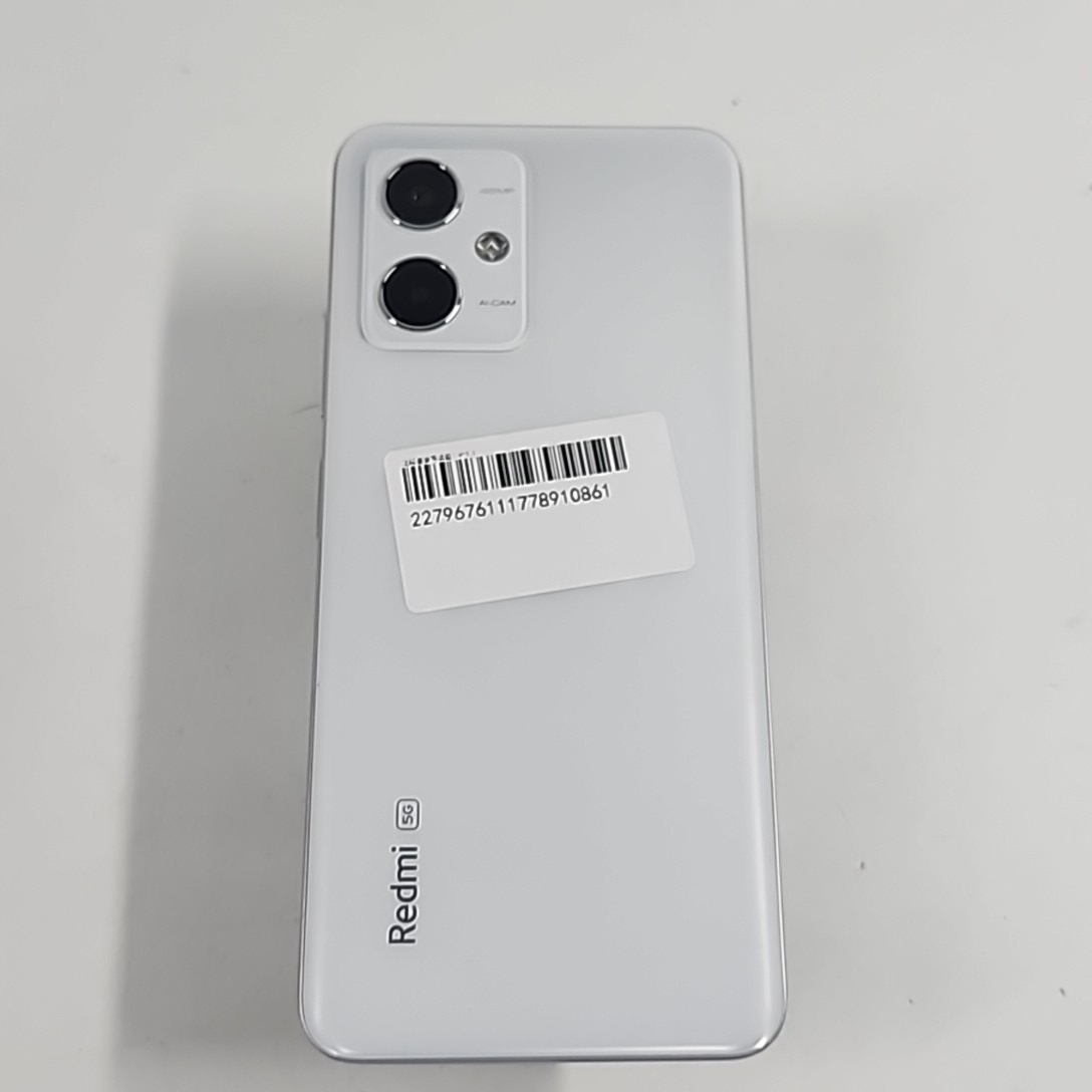 小米【Redmi Note 12】5G全网通 镜瓷白 8G/128G 国行 95新 