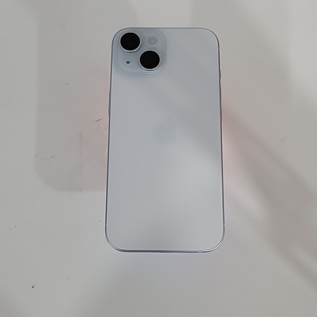 苹果【iPhone 15】5G全网通 蓝色 128G 国行 95新 