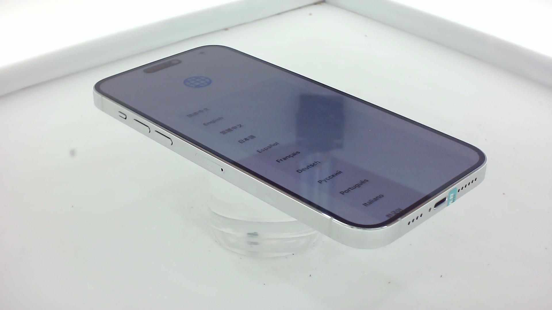 苹果【iPhone 14 Pro Max】5G全网通 银色 256G 国行 95新 