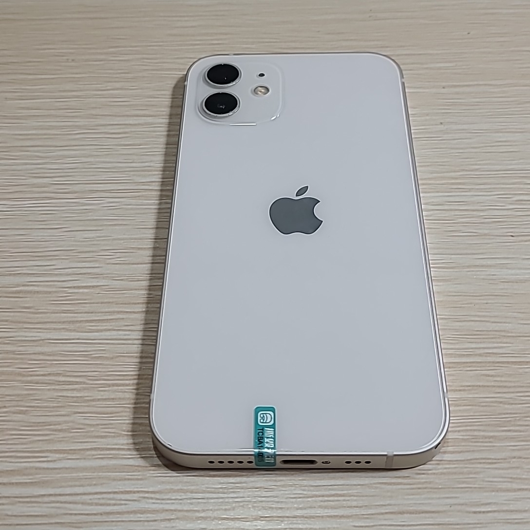 苹果【iPhone 12】5G全网通 白色 128G 国行 9成新 