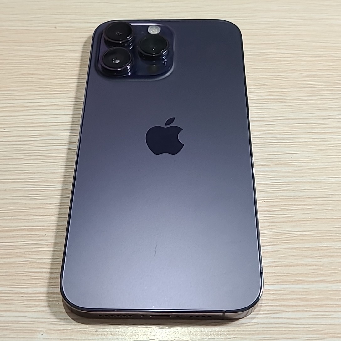 苹果【iPhone 14 Pro Max】5G全网通 暗紫色 128G 国行 9成新 