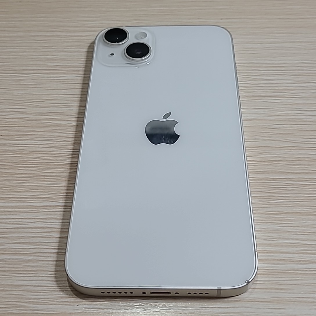 苹果【iPhone 14 Plus】5G全网通 星光色 256G 国行 8成新 