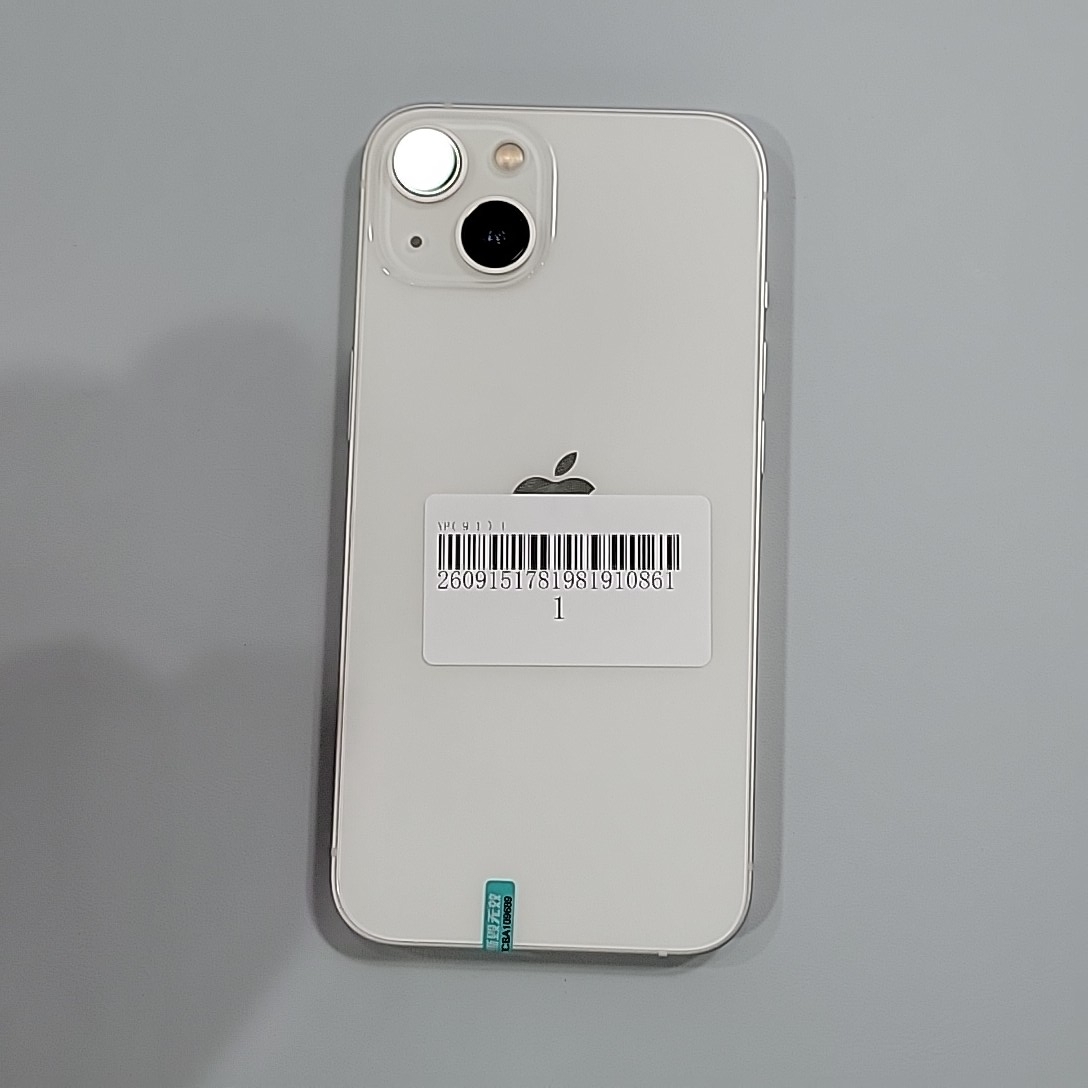 苹果【iPhone 13】5G全网通 星光色 128G 国行 95新 