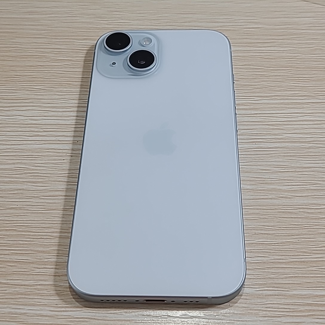 苹果【iPhone 15】5G全网通 蓝色 256G 国行 99新 