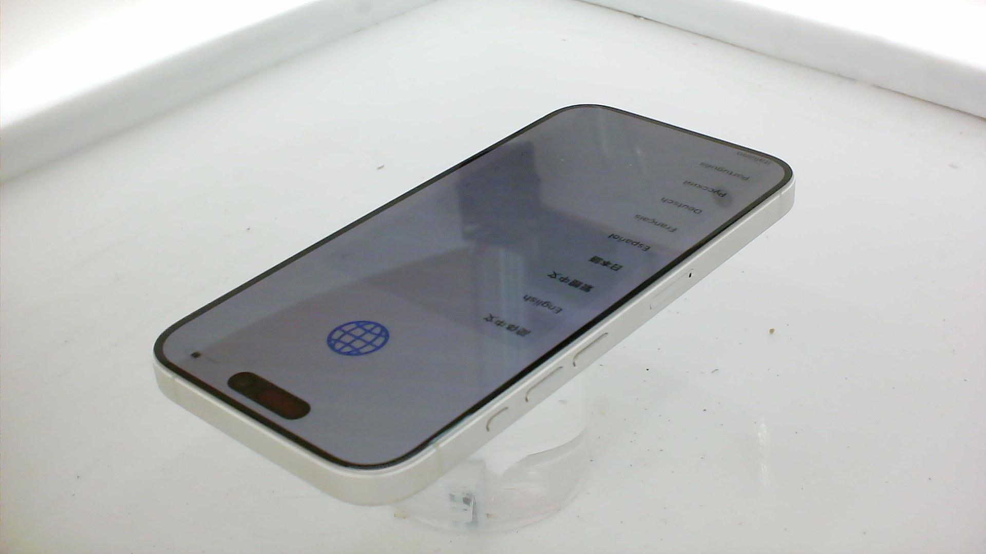 苹果【iPhone 15 Pro】5G全网通 白色钛金属 256G 国行 99新 