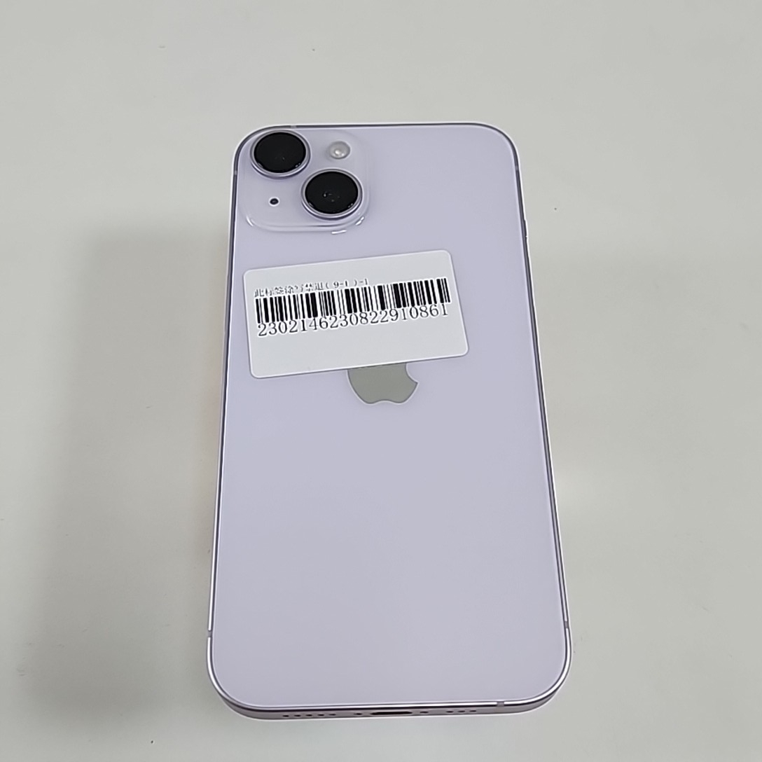 苹果【iPhone 14】5G全网通 紫色 128G 国行 95新 