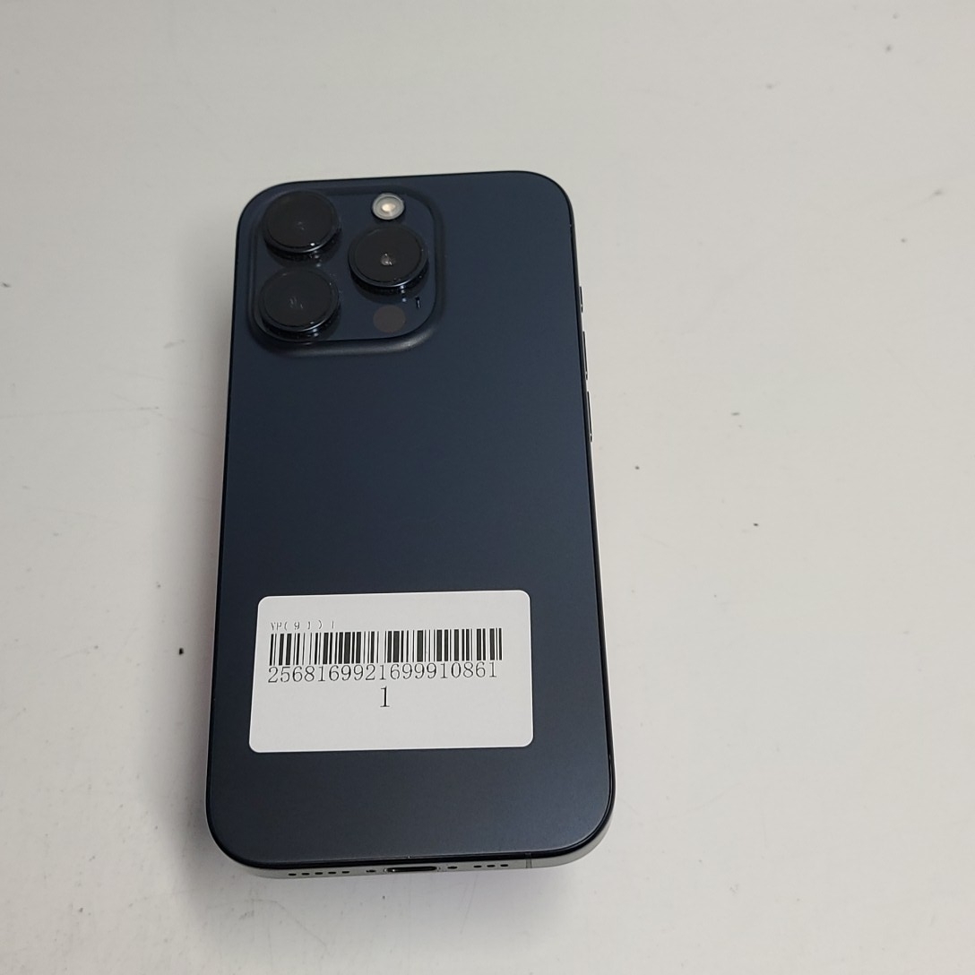 苹果【iPhone 15 Pro】5G全网通 蓝色钛金属 256G 国行 95新 